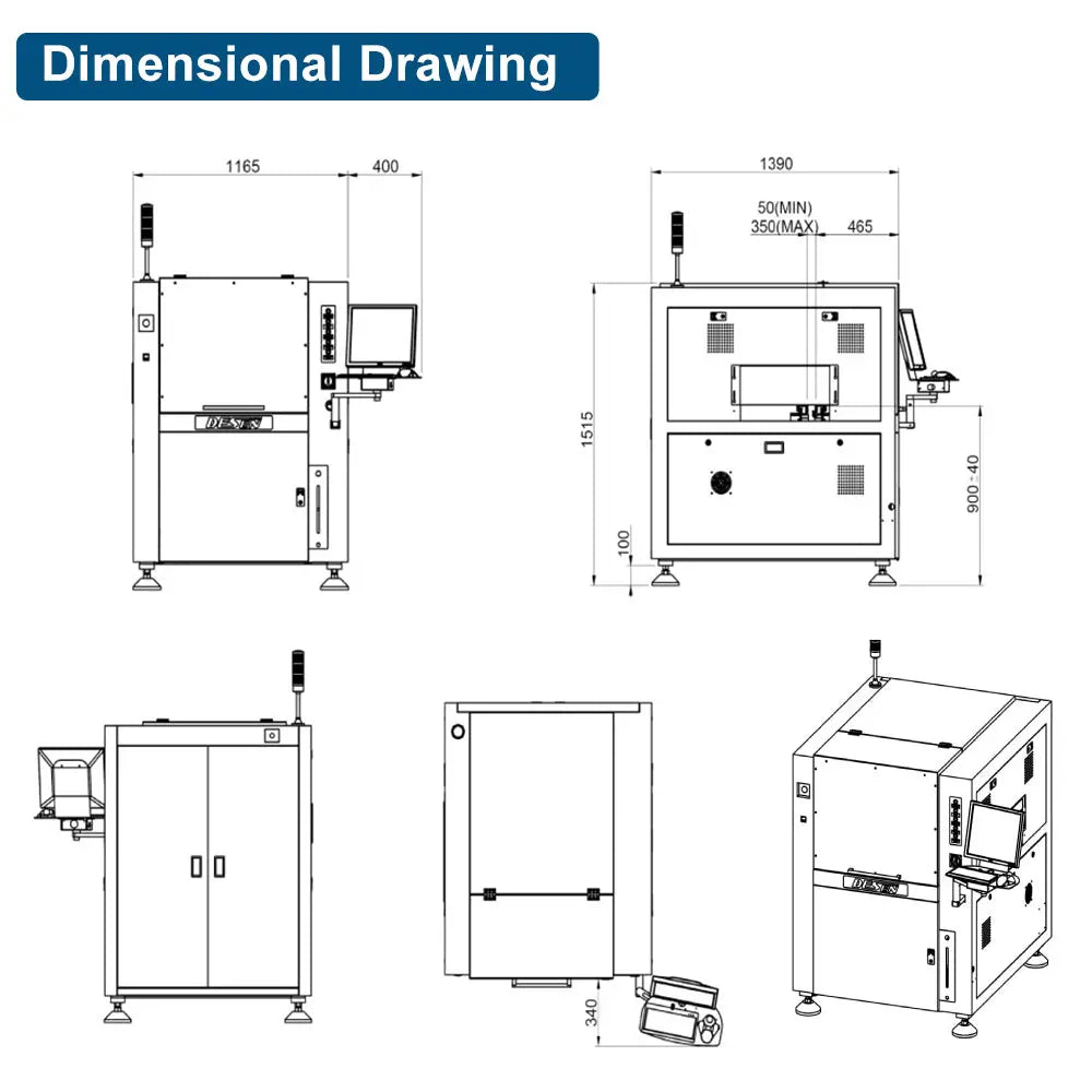 Solder-Paste Printer, Classic 1009 Serie SMTSPOT