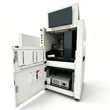 Internal Structure of 3D AOI Inspection System with PMP Imaging and Optical Components