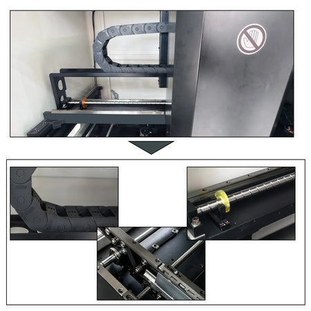 Close-Up Detail of PMP 3D Imaging Technology in Automated AOI Inspection System