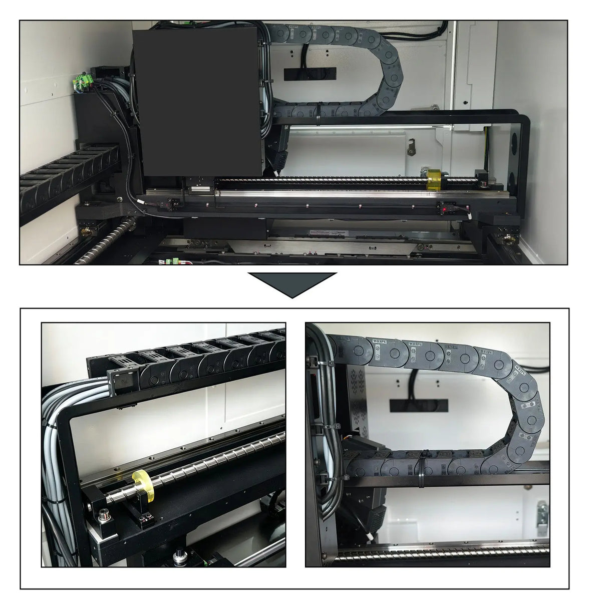 12MP CXP High-Speed Camera Detail of 3D Automated Optical Inspection AOI Machine
