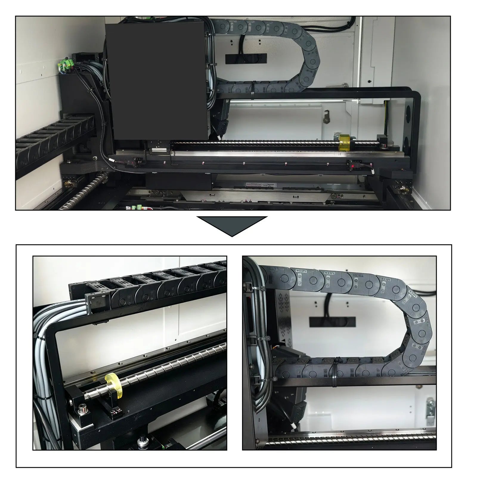 12MP CXP High-Speed Camera Detail of 3D Automated Optical Inspection AOI Machine