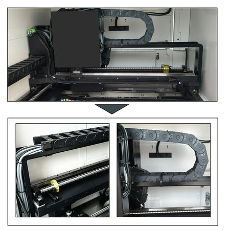 12MP CXP High-Speed Camera Detail of 3D Automated Optical Inspection AOI Machine