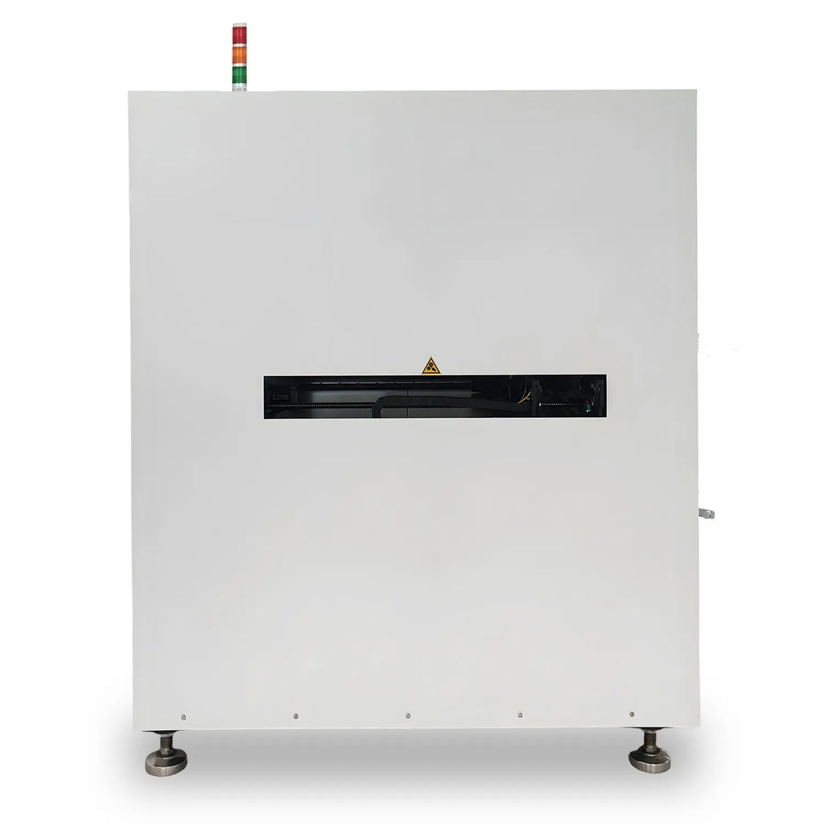 Rear View of 3D Solder Paste Inspection Machine with Industrial Control System for SMT Production