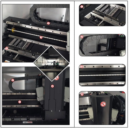 Close-Up Detail of 3D SPI Solder Paste Inspection System with White Light PMP Technology