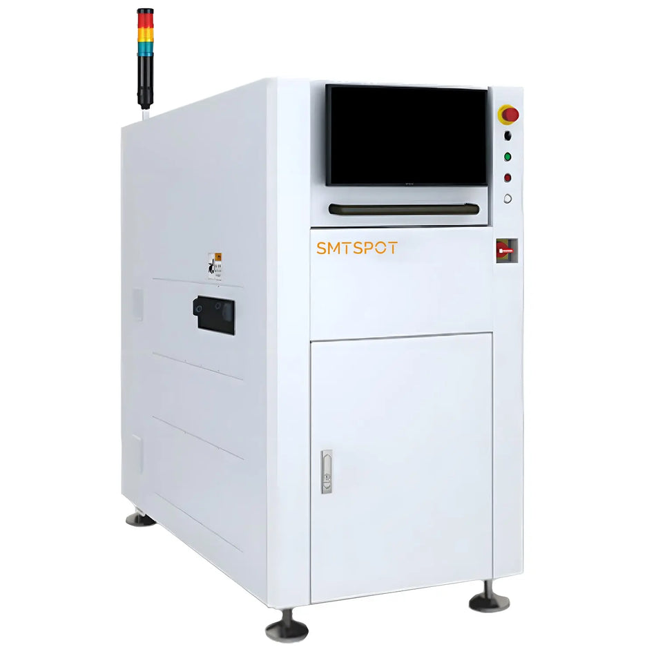 CO2 Laser Marking Machine, Smoke Purification, Dual-Track Support, Error-Proof Features SMTSPOT