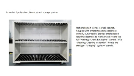 Automatic Stencil Inspection Machine Intelligent Stencil/Scraper Management System SMTSPOT