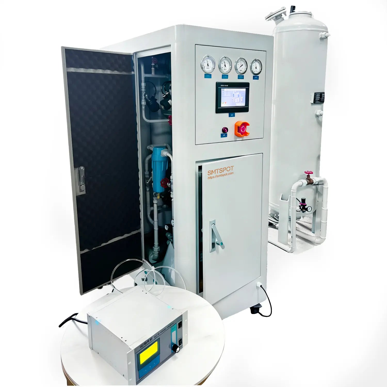 High-Purity PSA Nitrogen Generator, 5-90 m³/h, Adjustable Pressure & Flow SMTSPOT