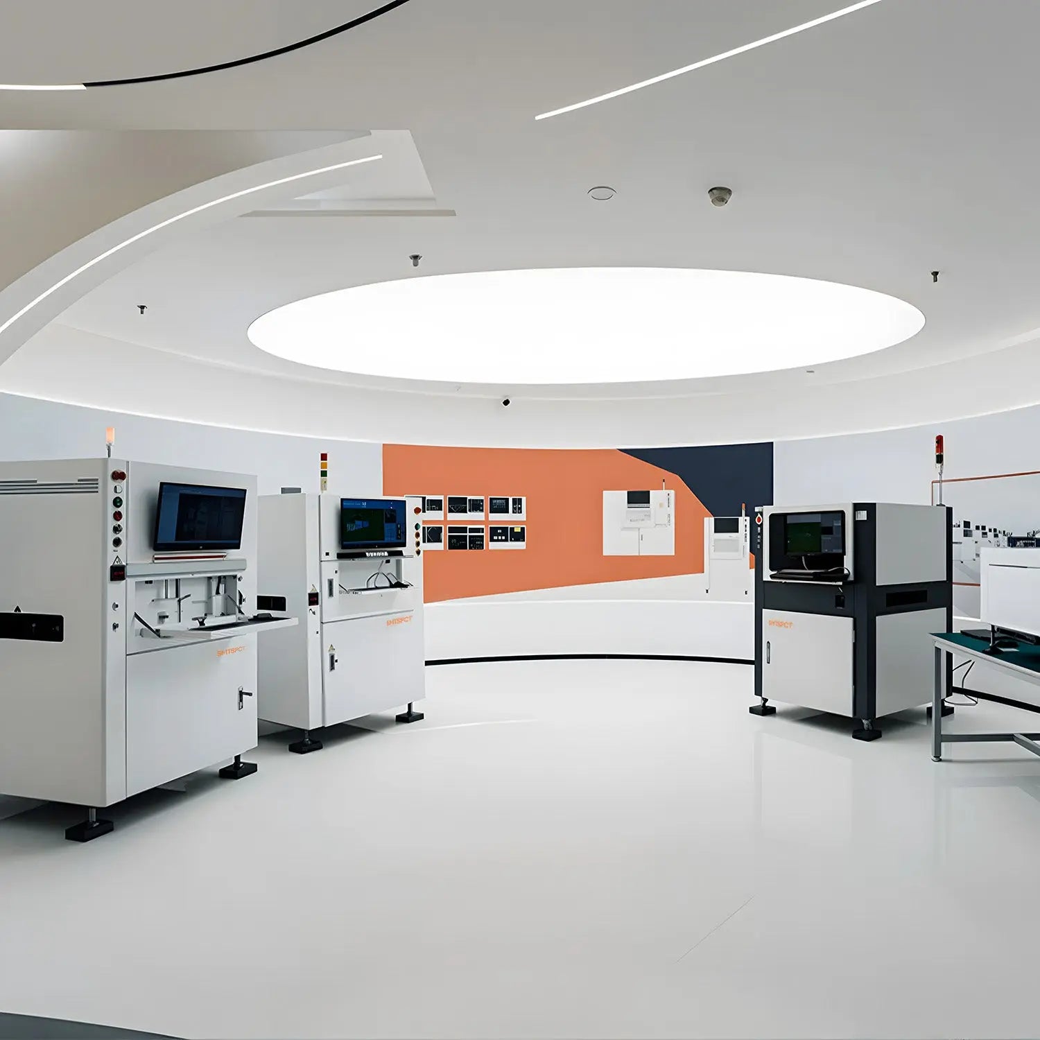 3D Automated Optical Inspection (AOI) System with PMP & AI Image Stitching, ≤1 μm Repeatability SMTSPOT