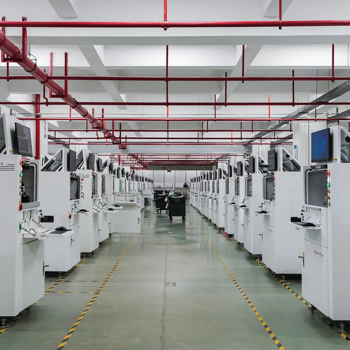 Automated 3D Solder Paste Inspection Machine for SMT PCB Quality Control and Process Monitoring