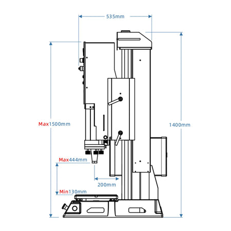 Ultrasonic Welding Machine Plastic Welder, 15kHz, Pneumatic Cylinder Drive, AG Serie SMTSPOT