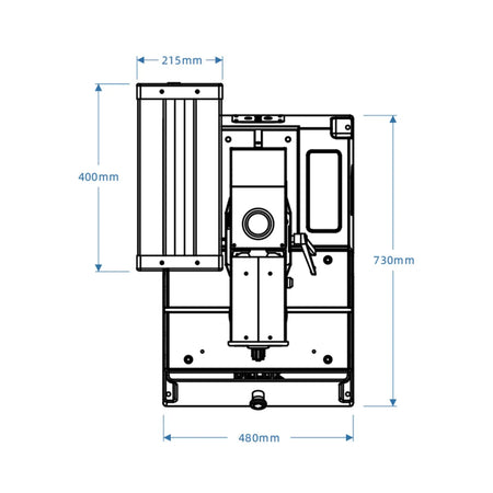 Ultrasonic Welding Machine Plastic Welder, 15kHz, Pneumatic Cylinder Drive, AG Serie SMTSPOT
